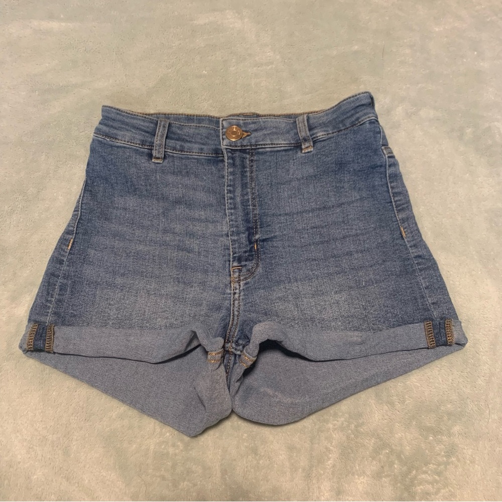 Size 4 high waisted jean shorts